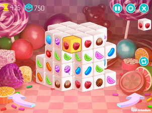 Mahjongg Dimensions Candy - Screenshot